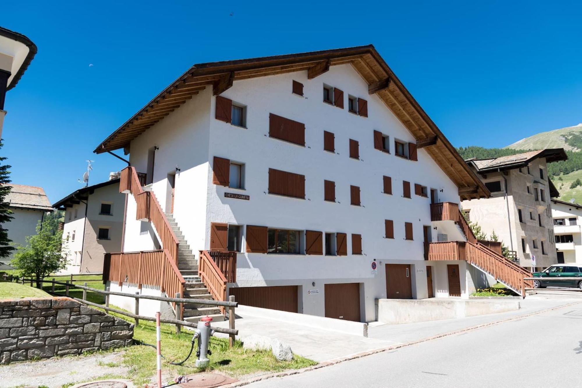 Apartmán Chesa La Giunfra - Celerina Celerina/Schlarigna Exteriér fotografie